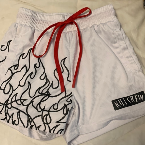 Kill Crew Shorts Kill Crew Flame Gym Shorts Poshmark